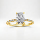 1.75ct Lab Grown Diamond Ring in 9K Yellow Gold
