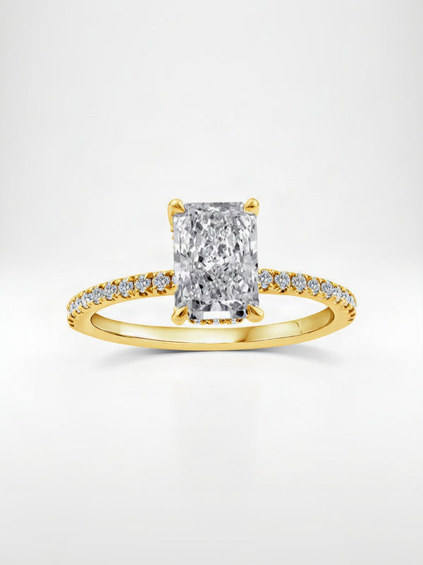 1.75ct Lab Grown Diamond Ring in 9K Yellow Gold