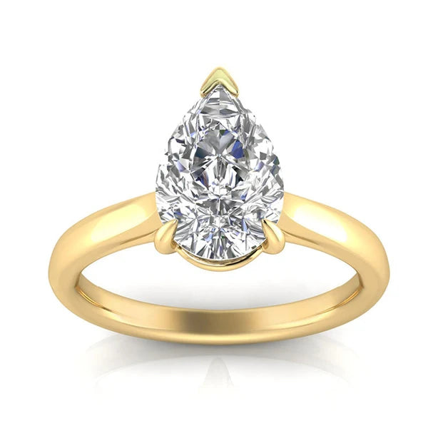 Aurelia 2CT Lab Grown Diamond Ring | 9CT Yellow Gold