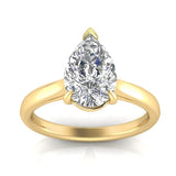 Aurelia 2CT Lab Grown Diamond Ring | 9CT Yellow Gold