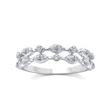 0.40ct Lab Grown Diamond Ring in 9K White Gold