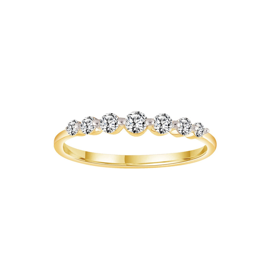 0.25ct Lab Grown Diamond Ring in 9K Yellow Gold