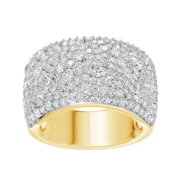2.00ct Lab Grown Diamond Ring in 9K Yellow Gold