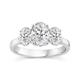 2.00ct Lab Grown Diamond Ring in 9K White Gold