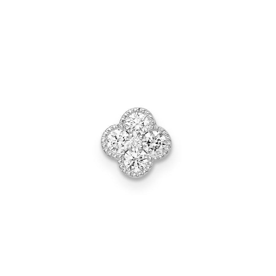 0.25ct Lab Grown Diamond Pendant in 9K White Gold