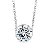 Ailin 1.00ct Lab Grown Diamond Necklace | 9CT White/Yellow Gold