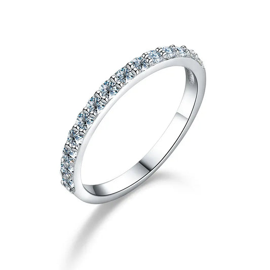 Dainty Moissanite Band