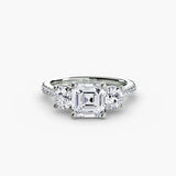 The Trinity Pavé Ring