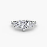 The Trinity Pavé Ring