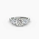 The Trinity Pavé Ring
