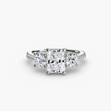 The Trinity Pavé Ring