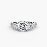 The Trinity Pavé Ring