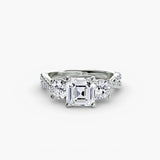 The Trio Pavé Ring