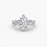 The Trio Pavé Ring