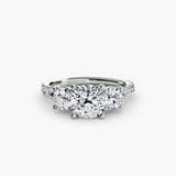 The Triad Pavé Ring