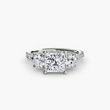 The Triad Pavé Ring