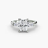 Three-Stone Ring (Baguette Side Stones) 2