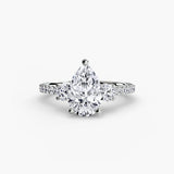 The Trefoil Pavé Ring