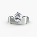 The Ava Wide Band Ring