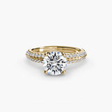 The Elara Pavé Ring