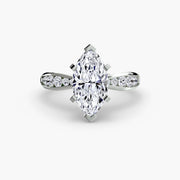 Solitaire with Pavé 3