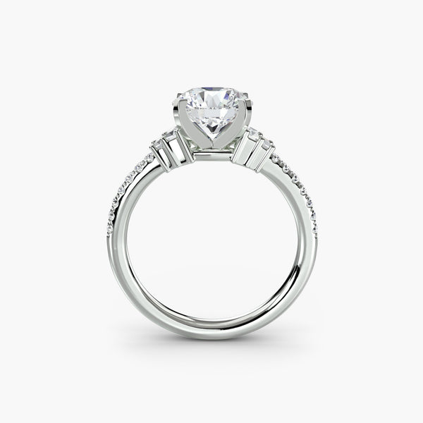 The Lumière Pavé Ring