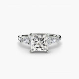 The Floral Accent Solitaire