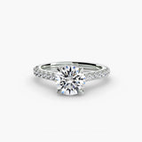 The Soleil Pavé Ring