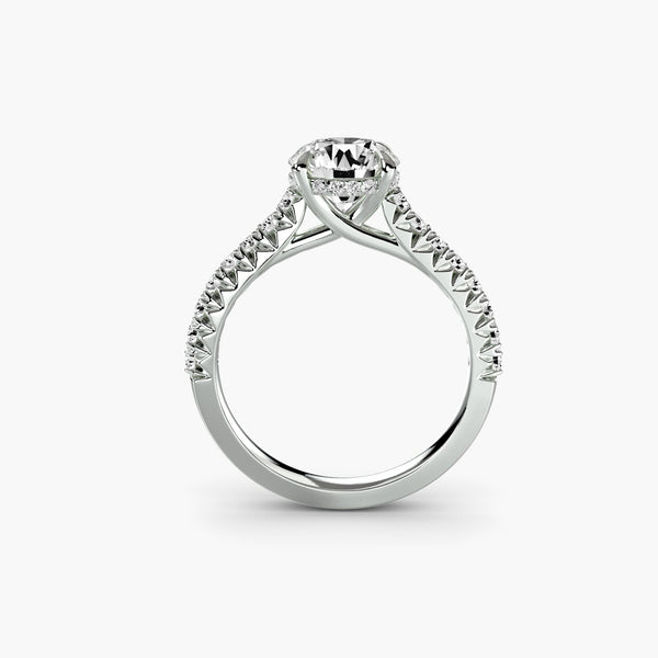 The Soleil Pavé Ring
