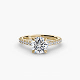 The Soleil Pavé Ring