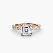 Solitaire with Pavé 6