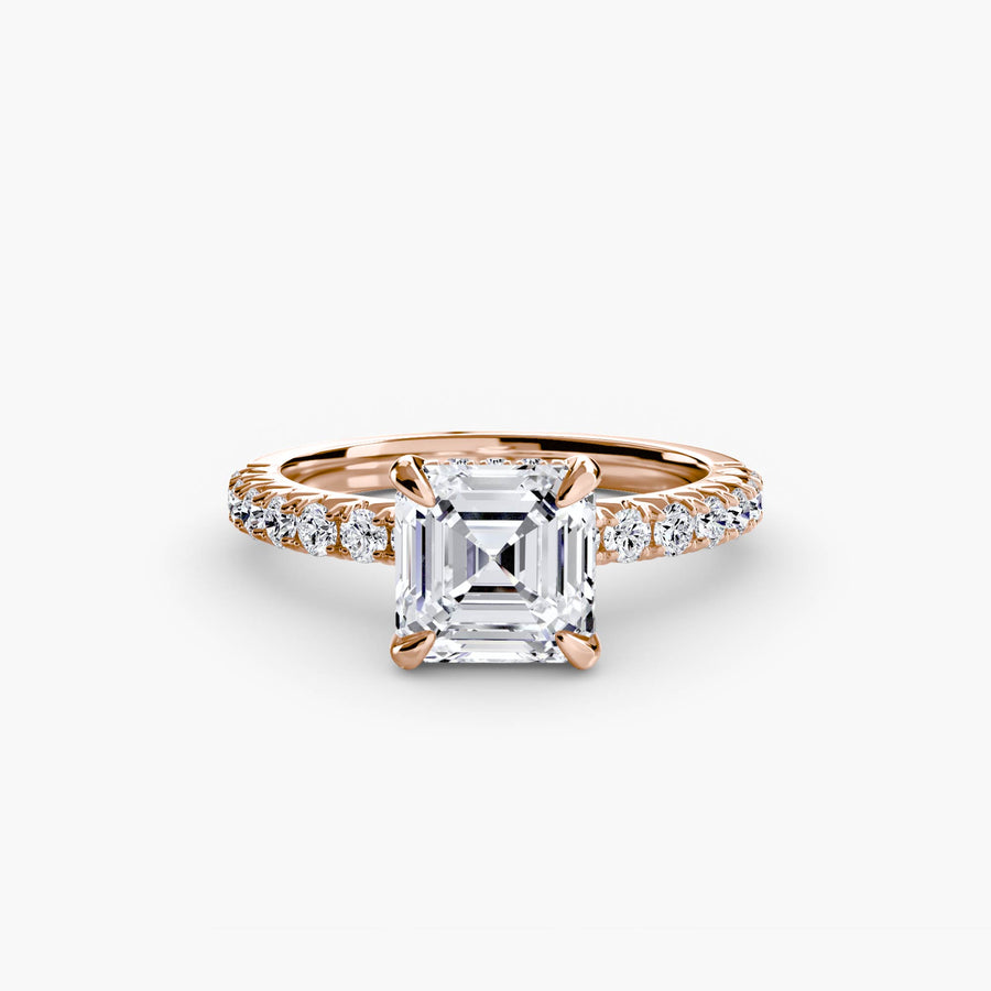 Solitaire with Pavé 6
