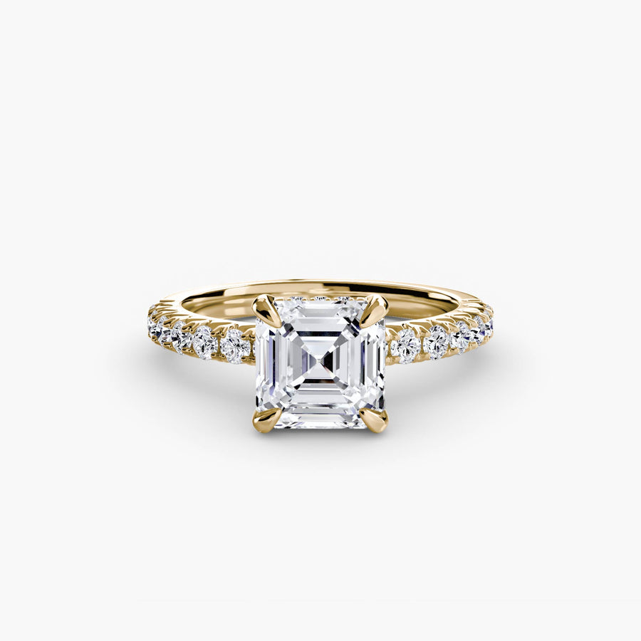 Solitaire with Pavé 6