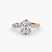 Solitaire with Pavé 6