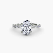 Solitaire with Pavé 6