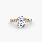 Solitaire with Pavé 6