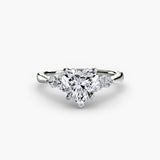 Solitaire with Shoulder Accents 2