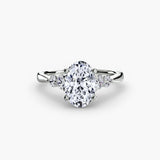Solitaire with Shoulder Accents 2