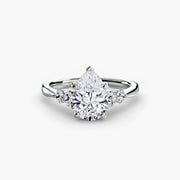 Solitaire with Shoulder Accents 2