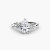 Solitaire with Shoulder Accents 2