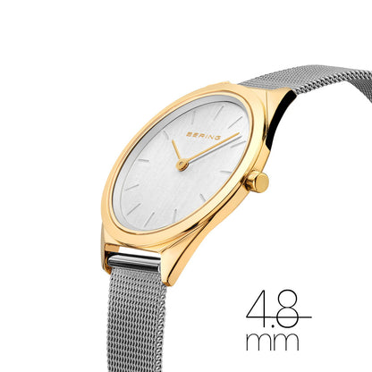 Bering Ladies Ultra Slim Silver Watch