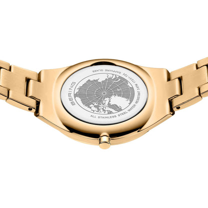 Bering Ladies Ultra Slim Gold Watch