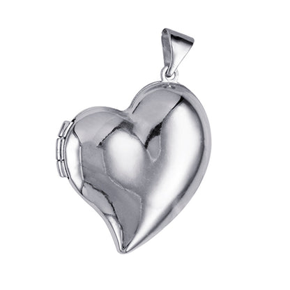 P36 – S/S Asymmetrical Heart Locket