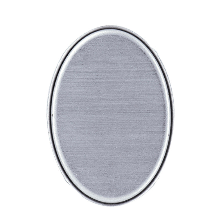 P12 – S/S Plain Memorial Oval Locket