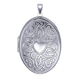 The Celtic Heart Photo Locket