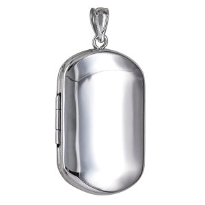 P03 – S/S Plain Rectangular Memorial Dog Tag