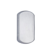 P03 – S/S Plain Rectangular Memorial Dog Tag