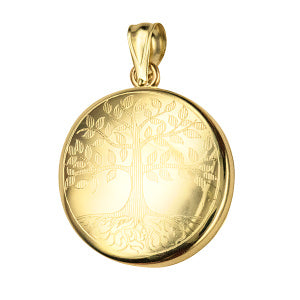 P01 – 20mm ‘Tree of Life’ Memorial Round Locket