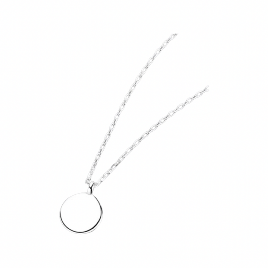 Albia Disc Necklace