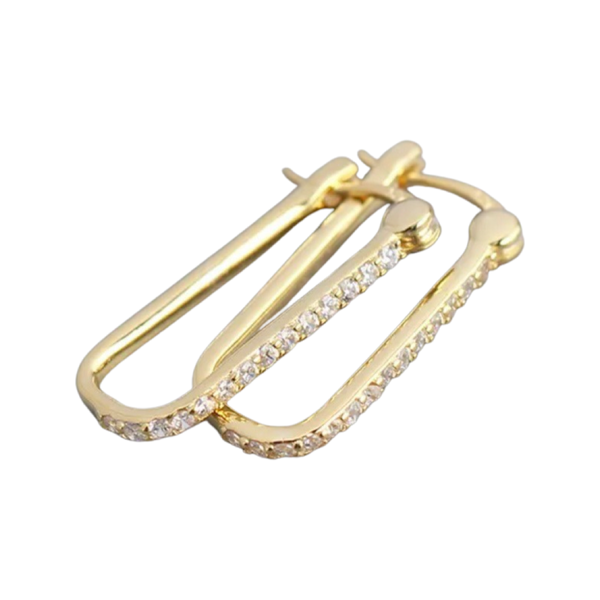 Hayri Paper Clip Earrings